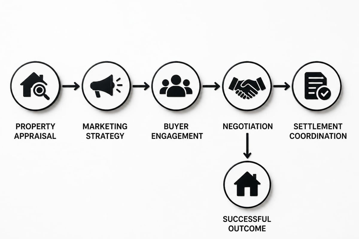 Agency real estate service components