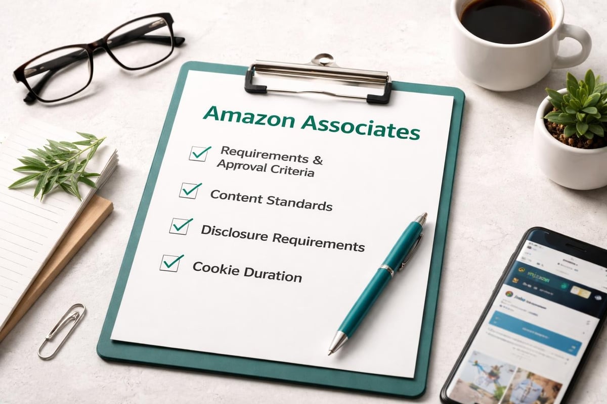 Amazon Associates approval requirements