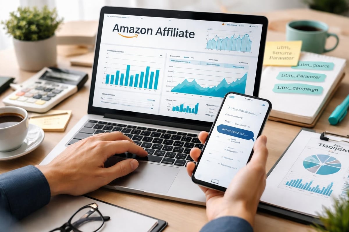Affiliate link tracking workflow