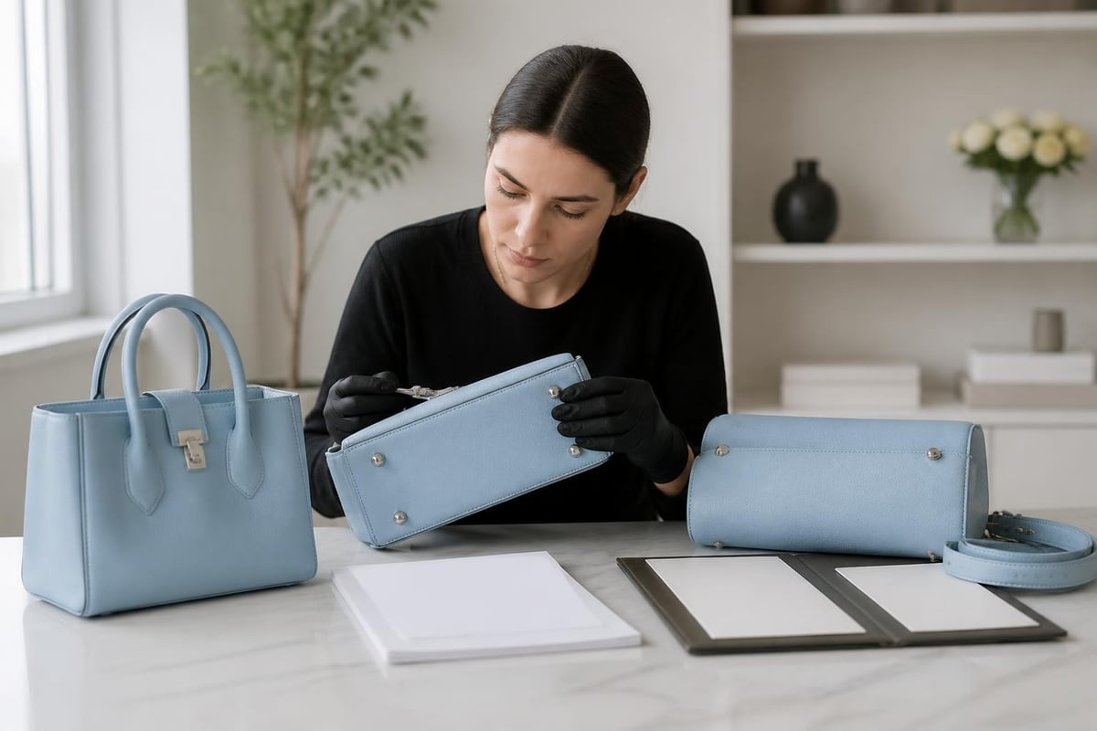 Designer bag authentication