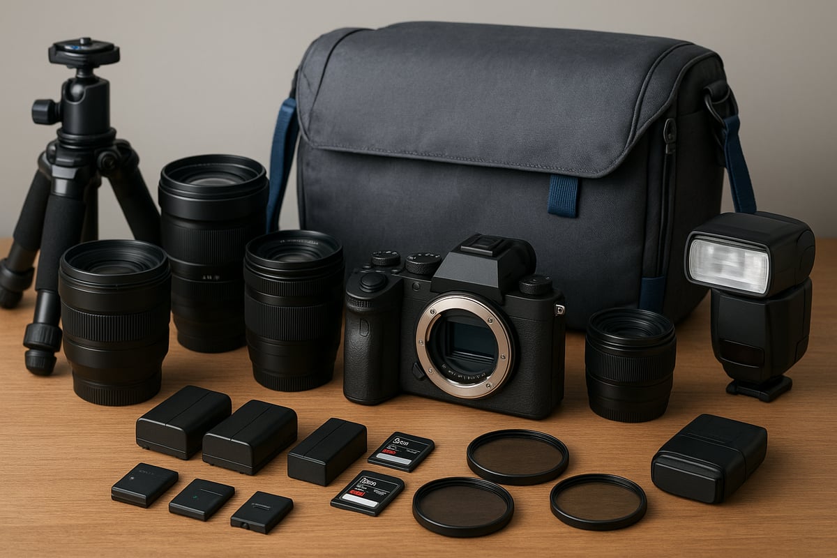 Essential accessories and gear for the latest cameras