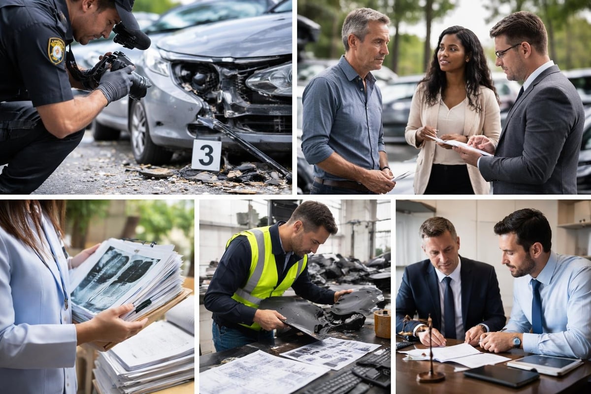 Evidence gathering timeline