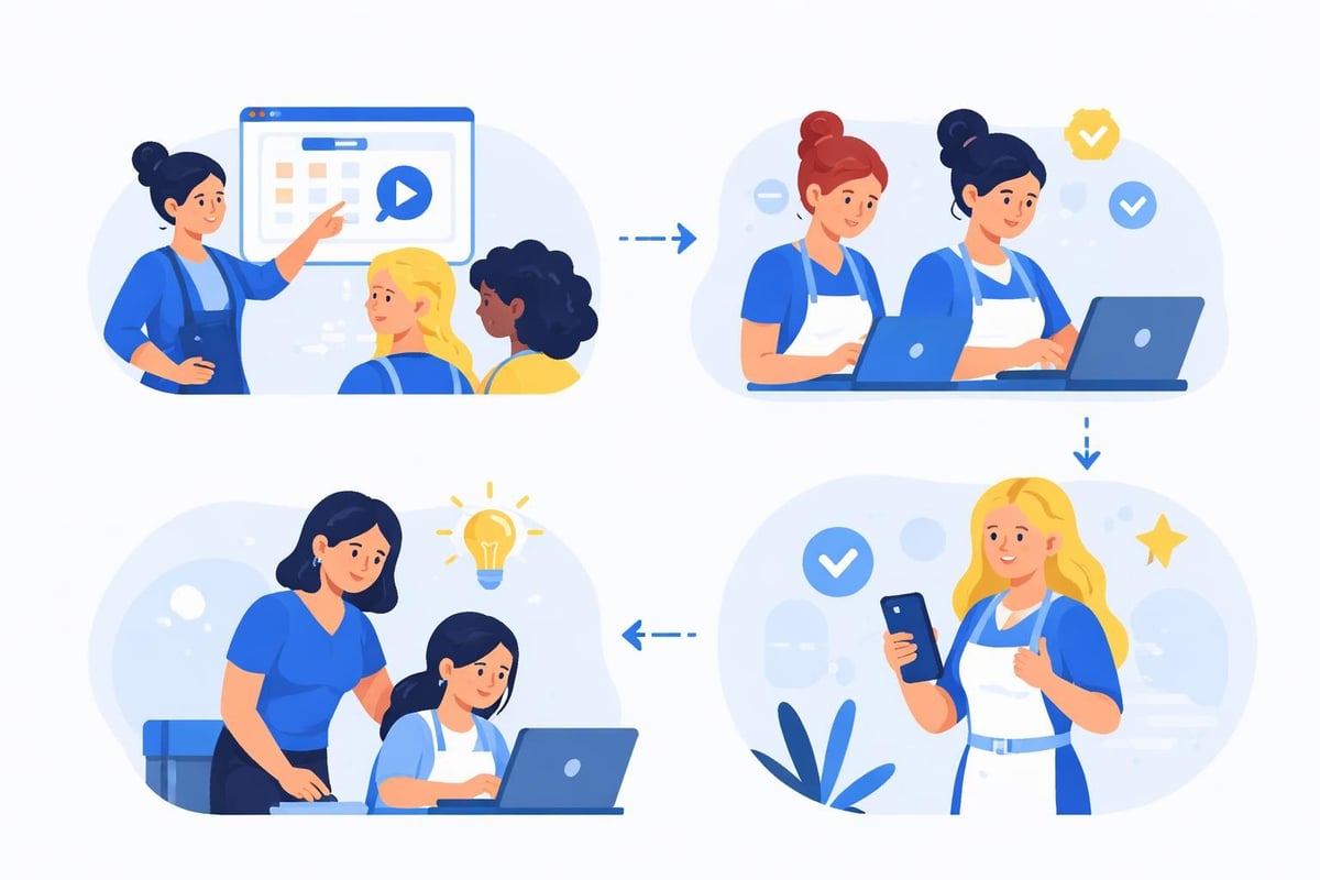 Staff onboarding process