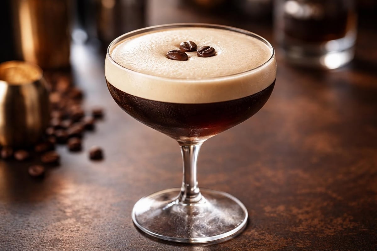 Présentation espresso martini