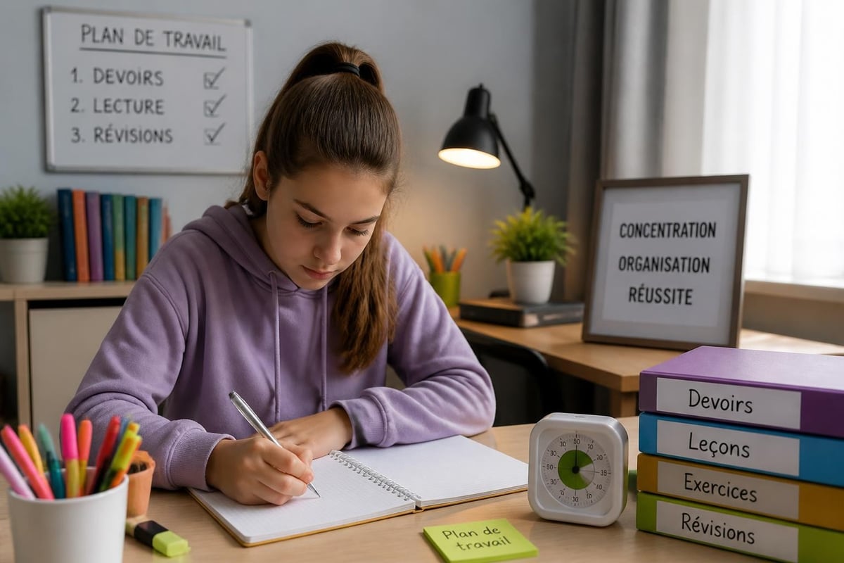 Environnement de travail optimal pour élève