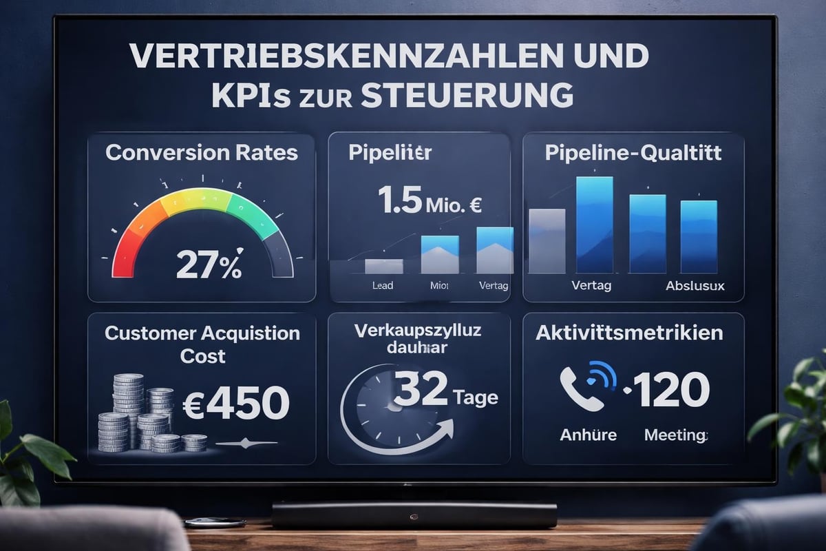 Vertriebscontrolling Dashboard
