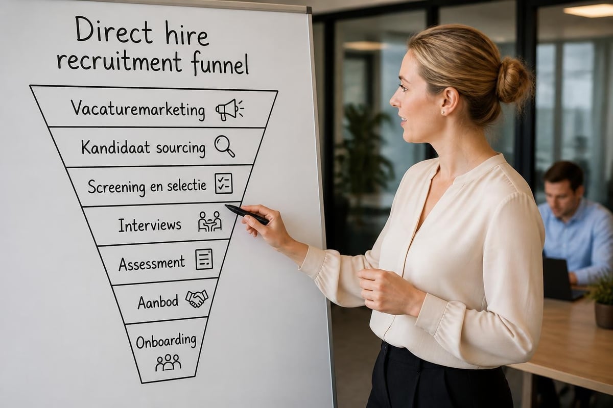 Recruitment funnel stages