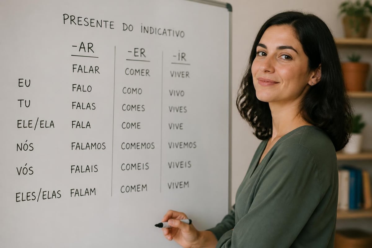 Portuguese verb conjugation patterns