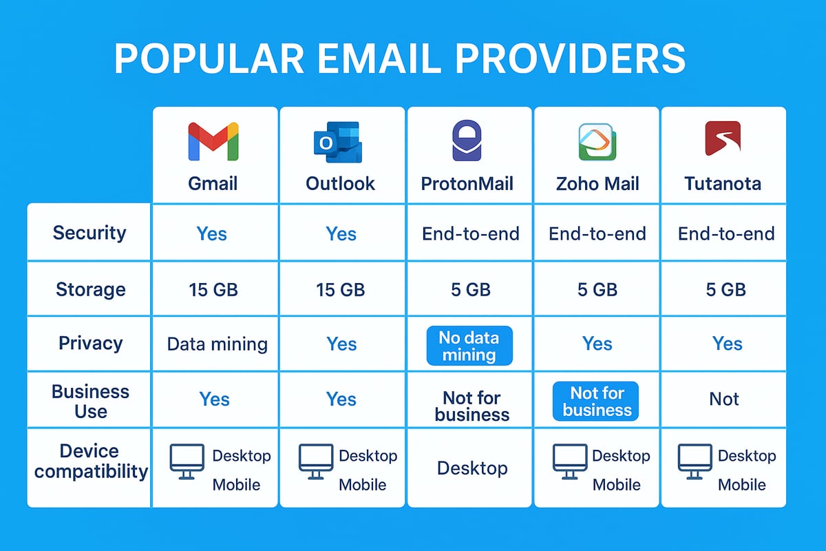 Choosing the Right Email Provider