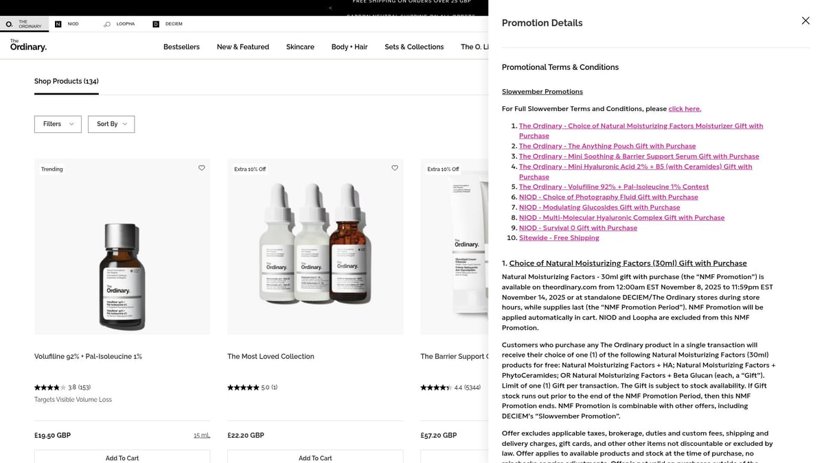 7 Skincare Sensitive Dry Skin Essentials To Try In 2026 - The Ordinary Hyaluronic Acid 2% + B5 Serum