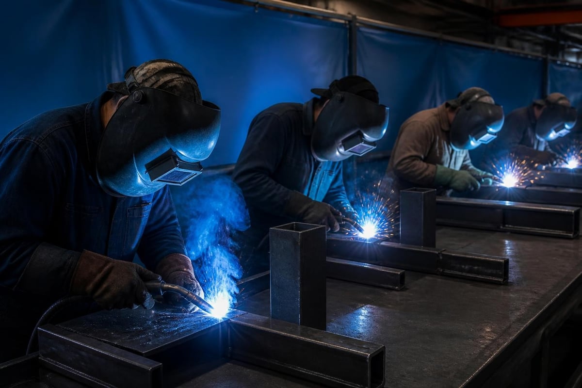Field welding certifications and processes