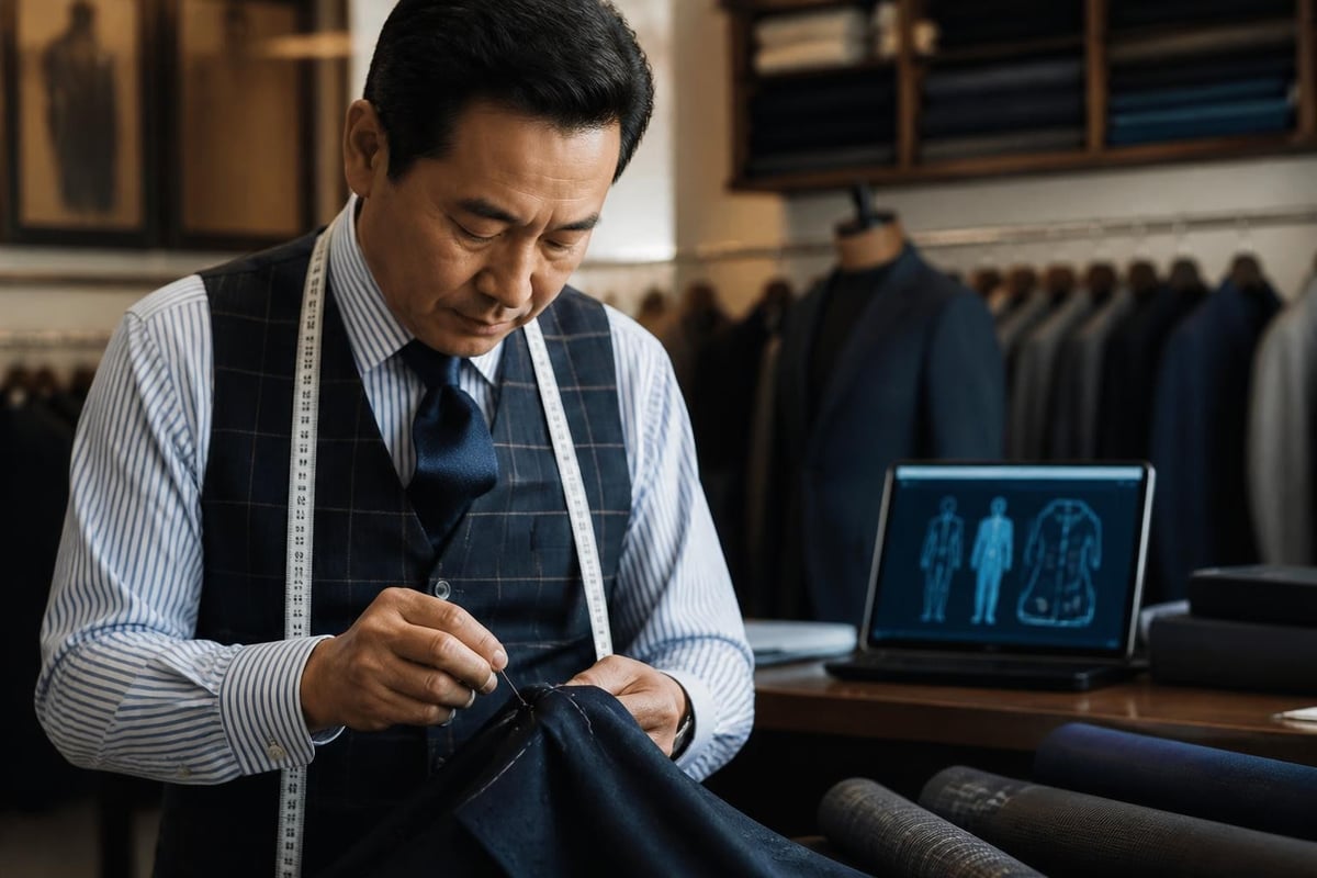 Traditional and modern tailoring methods