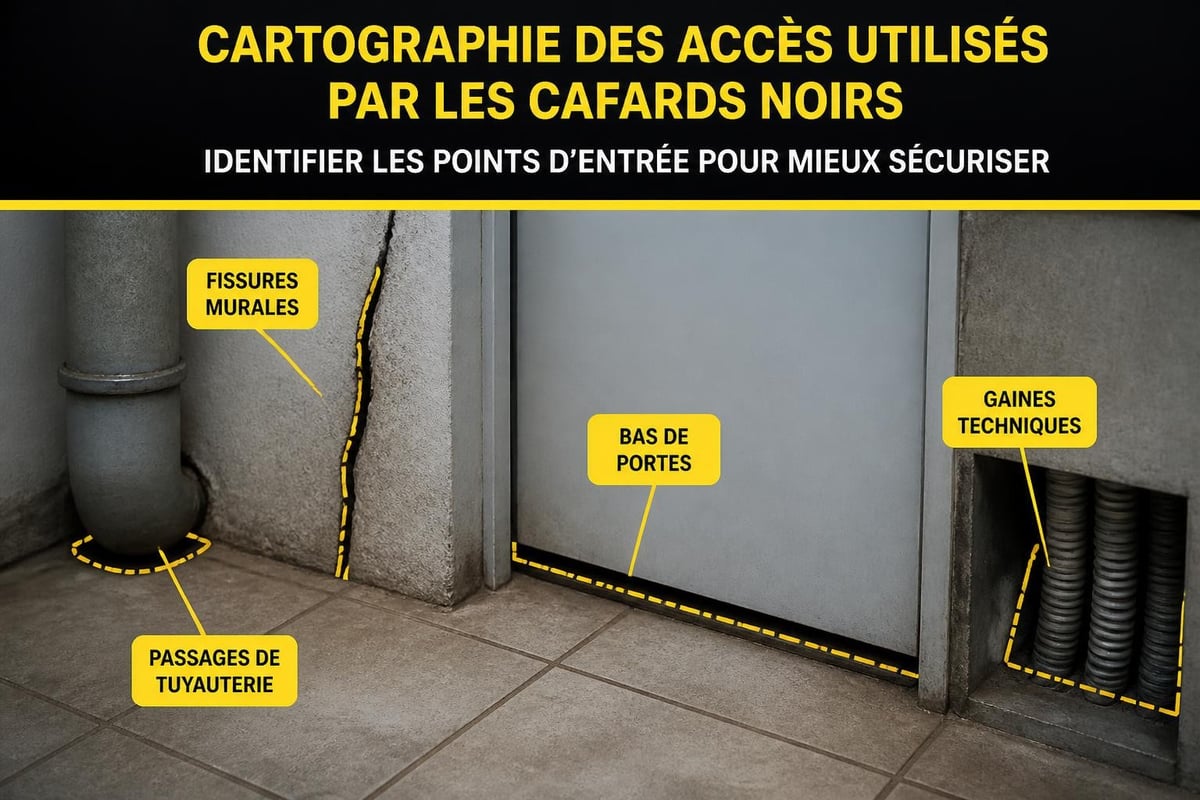 Points d'entrée dans les bâtiments