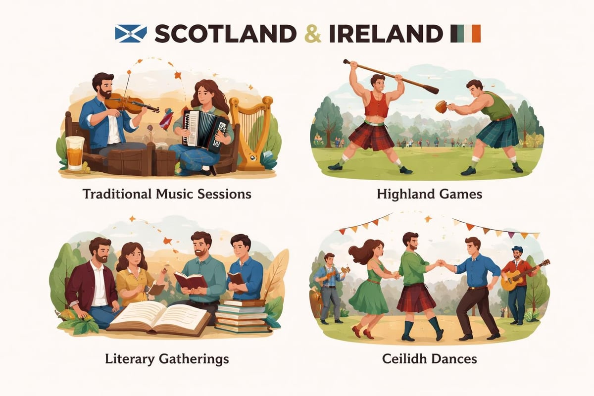Scotland Ireland festival traditions