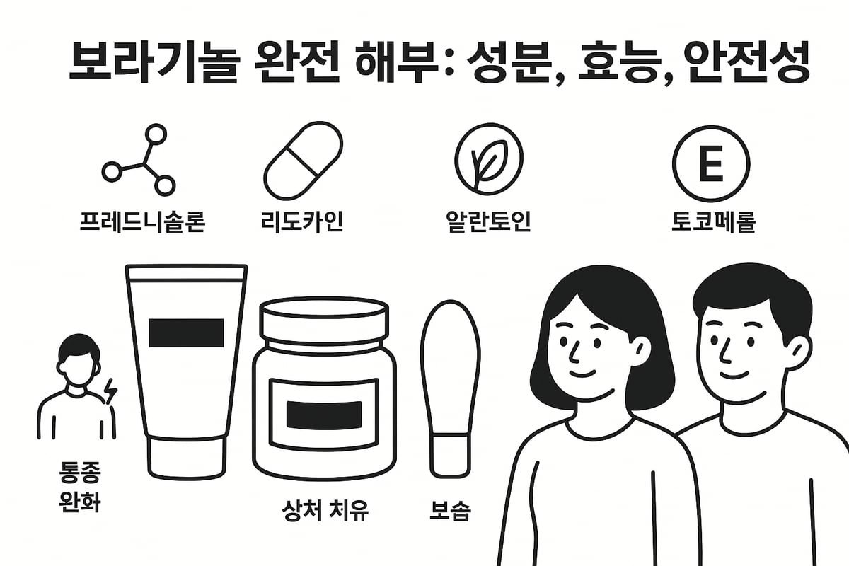 보라기놀 완전 해부: 성분, 효능, 안전성