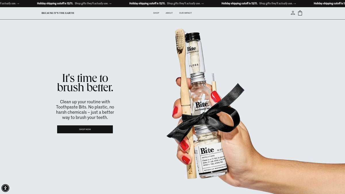 10 Stunning Examples Of Beautiful Web Design For 2026 - Bite Toothpaste
