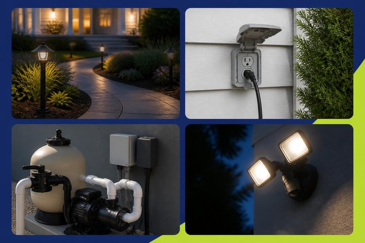 Outdoor electrical services