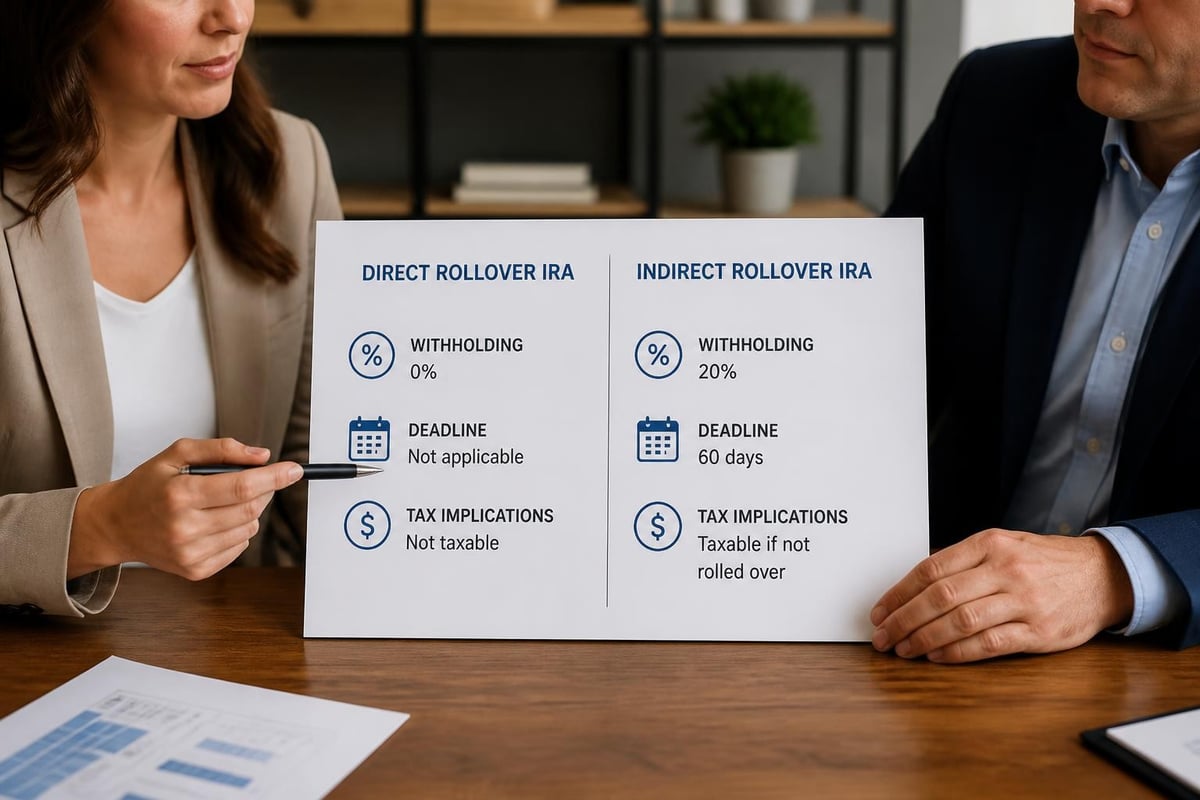Direct vs indirect rollover comparison