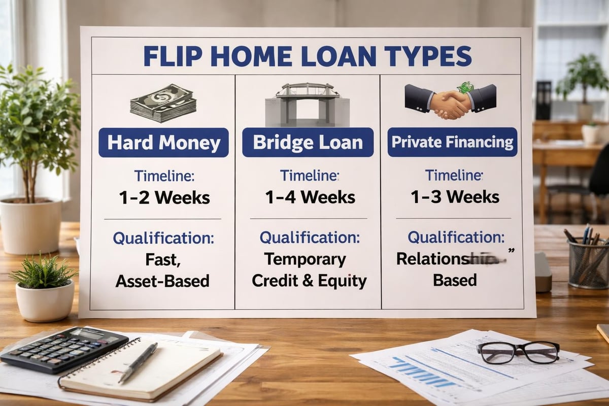 Flip financing options
