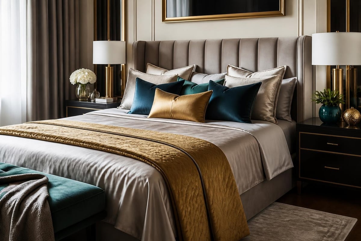 Bedroom color coordination