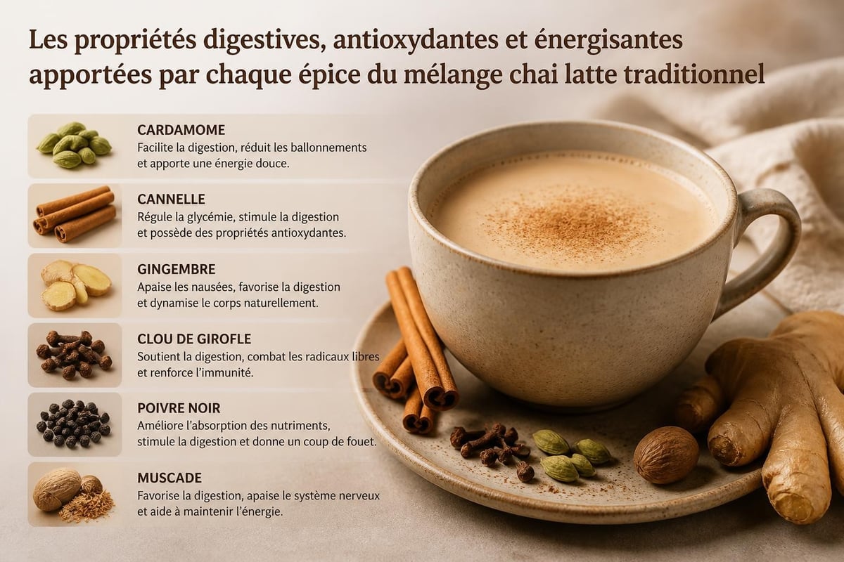 Bienfaits nutritionnels du chai