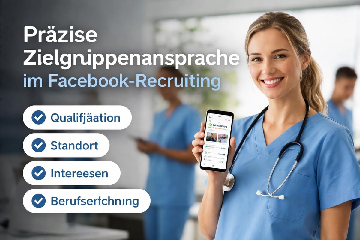 Facebook Targeting für Pflegekräfte