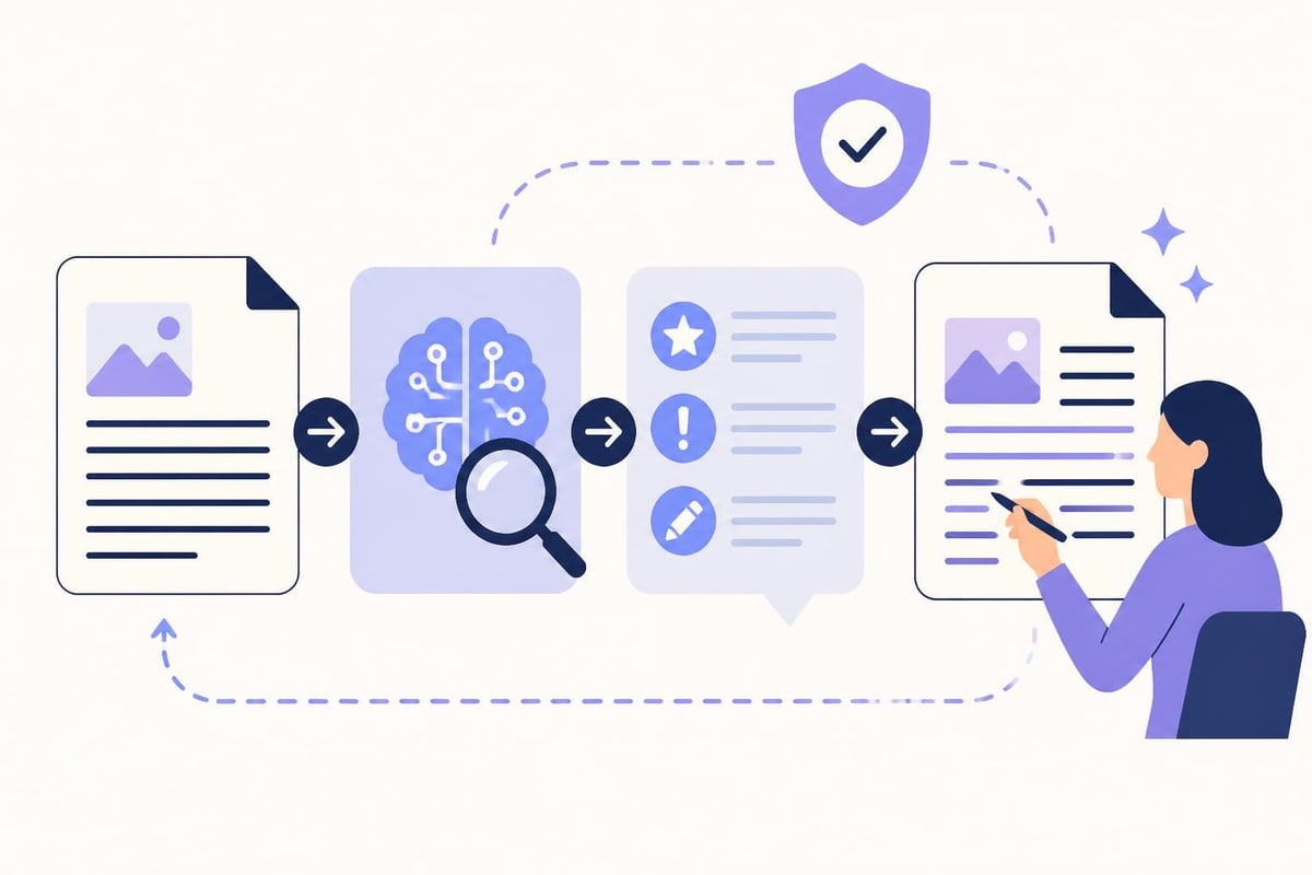 AI editing workflow
