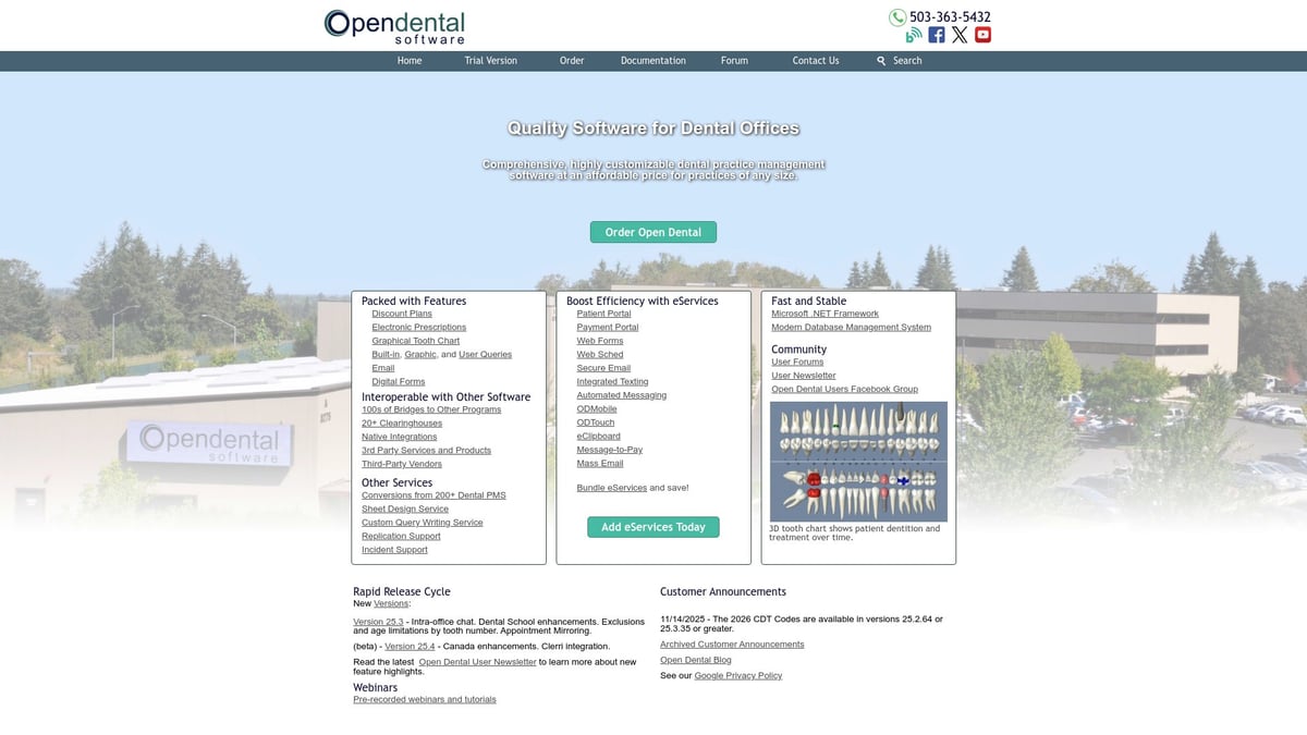 9 Essential Dental Computer Software Programs for 2026 - Open Dental