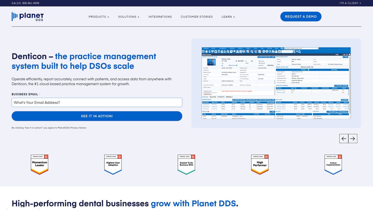 9 Essential Dental Computer Software Programs for 2026 - Denticon by Planet DDS