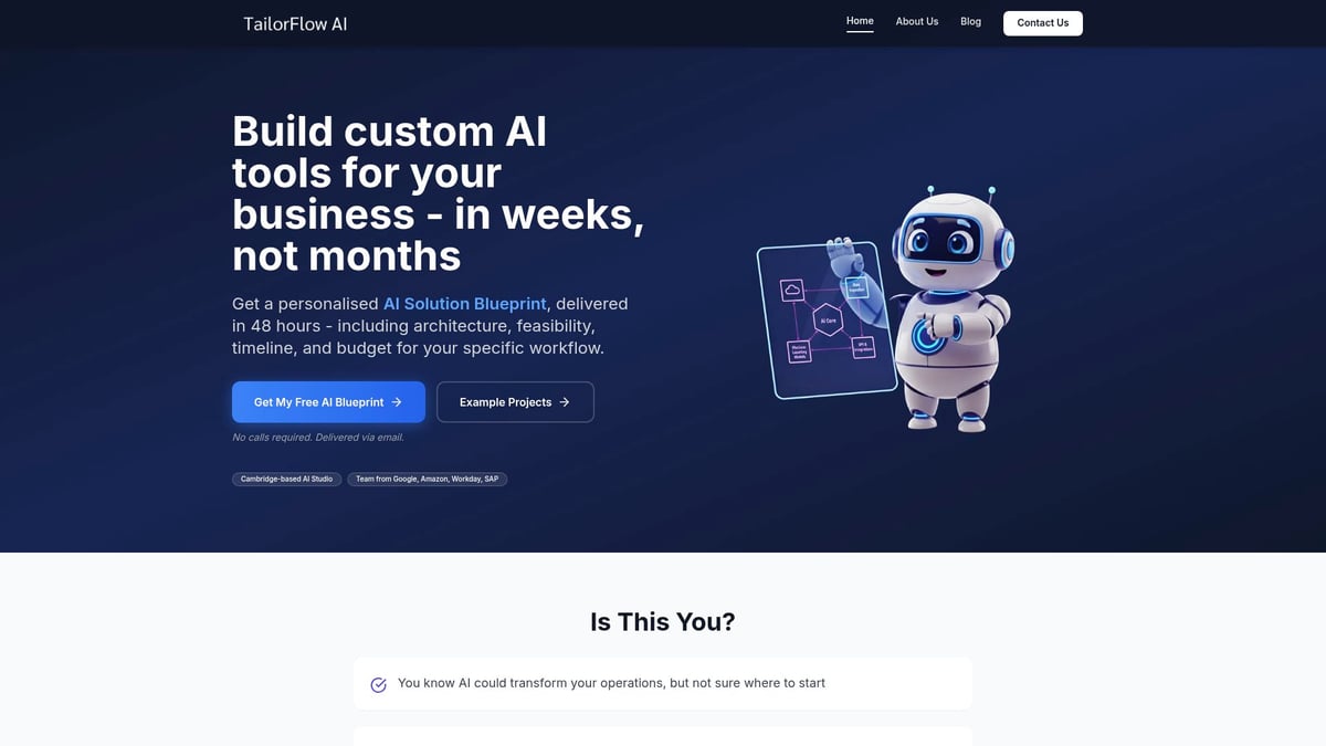 7 Essential Machine Learning App Development Company Picks 2026 - TailorFlow AI