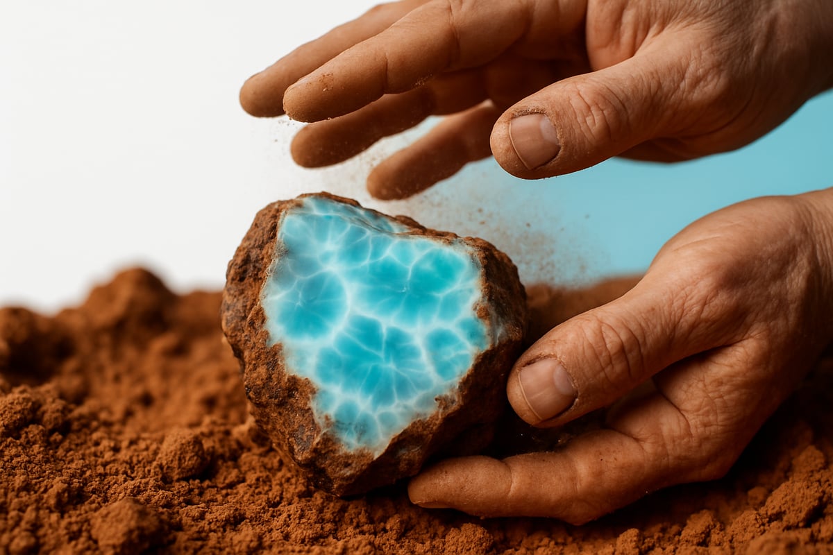 The Origins and Rarity of Blue Larimar