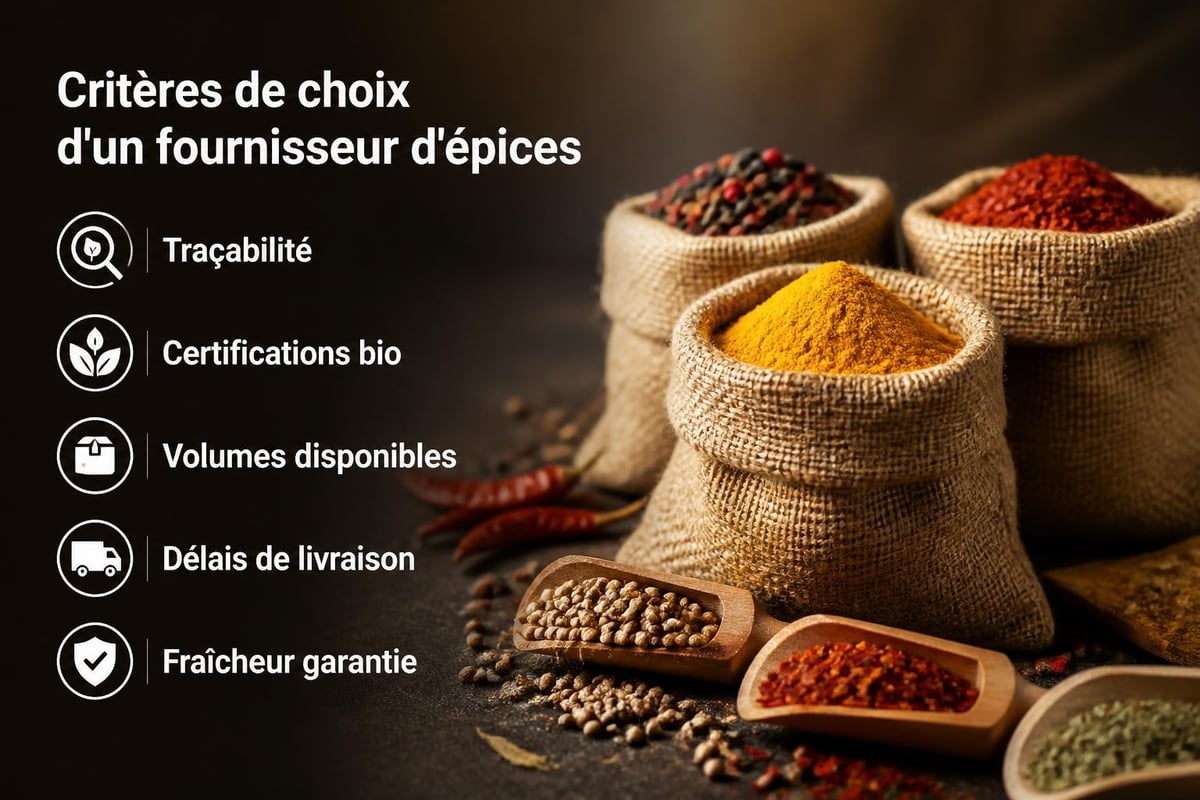 Système de sélection d'épices