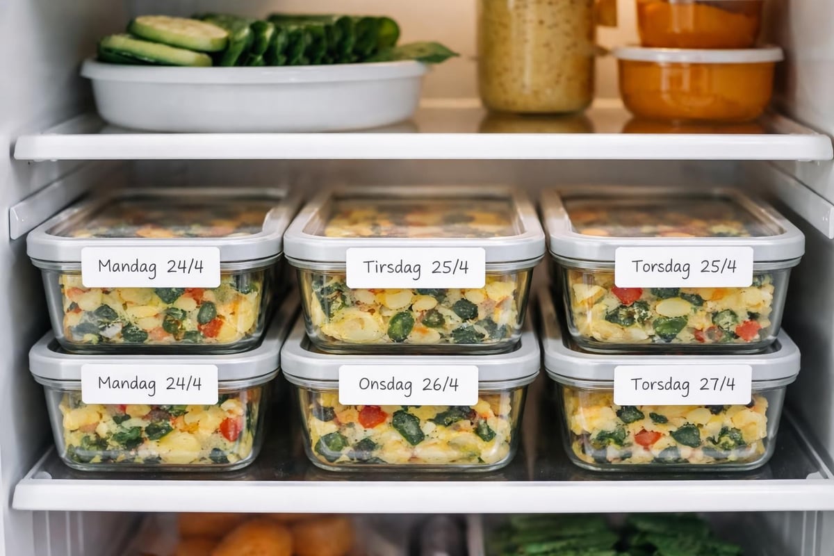 Meal prep storage