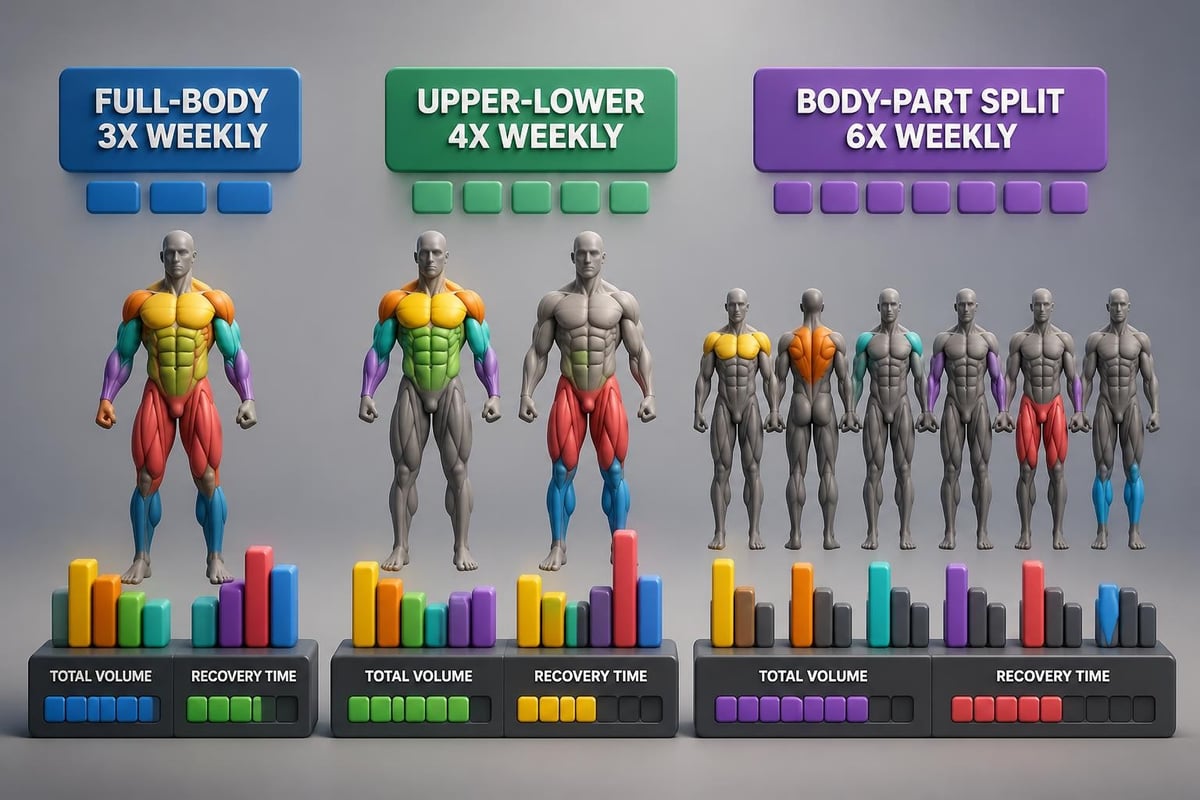 Weekly training split