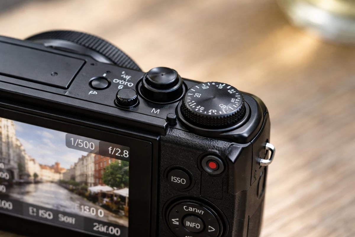 Canon G7X physical controls