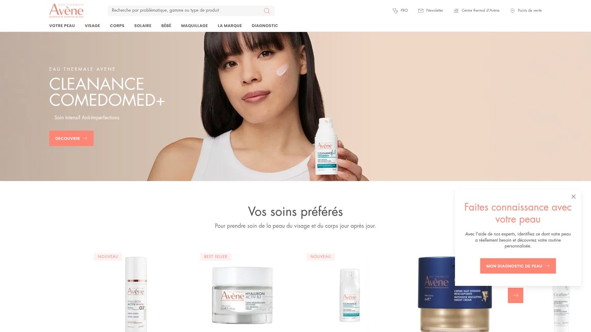 8 Marques Beaute Incontournables à Découvrir en 2025 - Avène : L’Expertise Dermatologique pour Peaux Sensibles