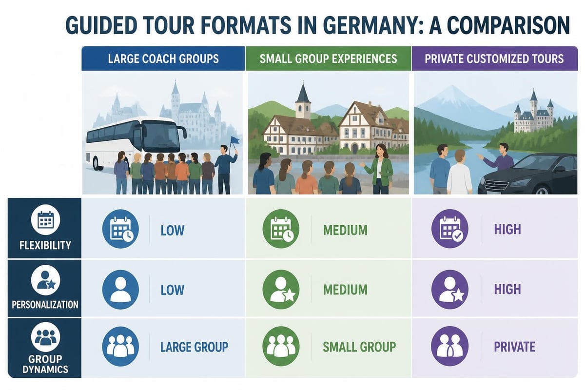 Tour types comparison