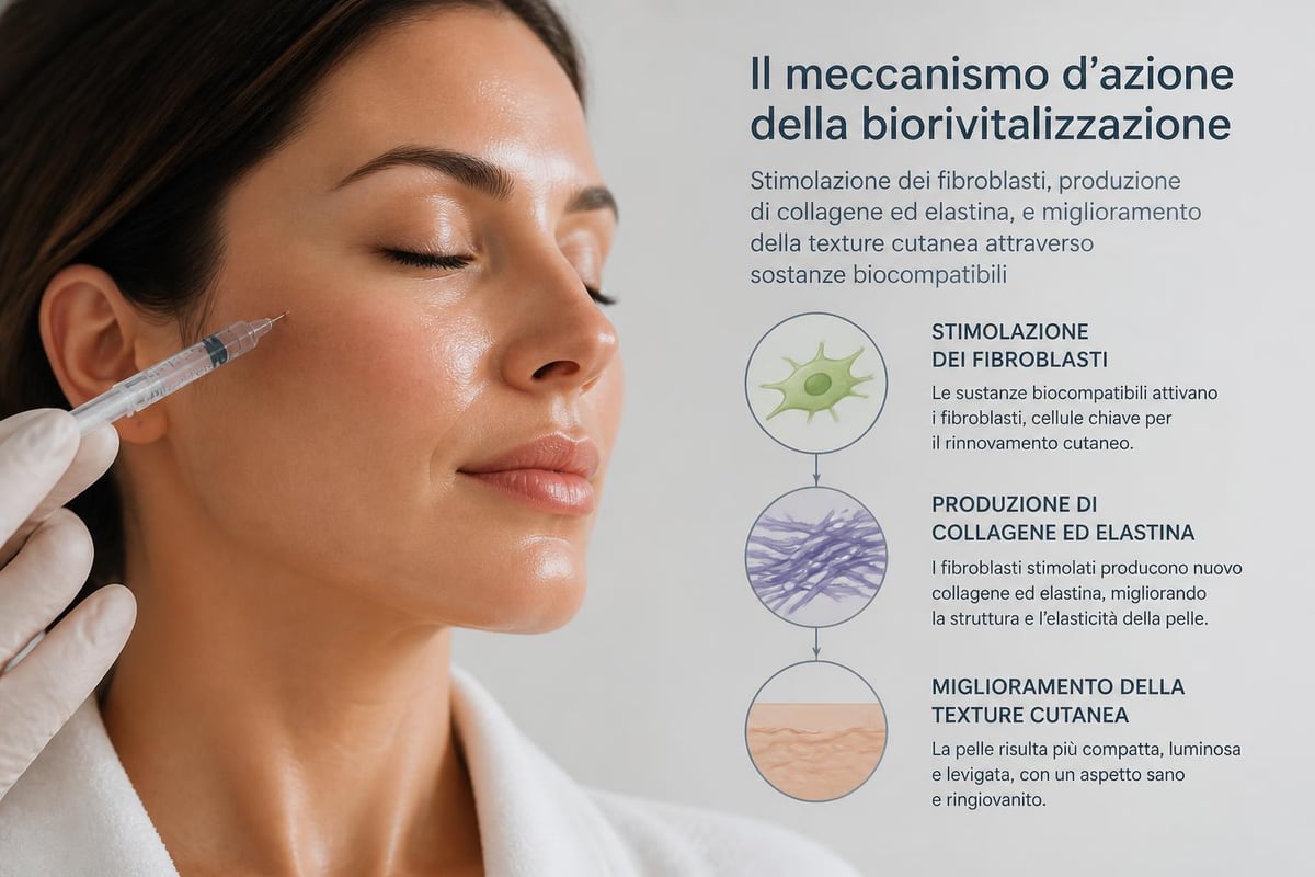 Biorivitalizzazione viso processo