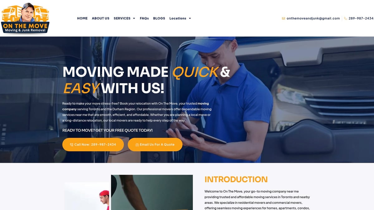 7 Essential Local Moving Companies in Port Perry for 2026 - On The Move Moving & Junk Removal