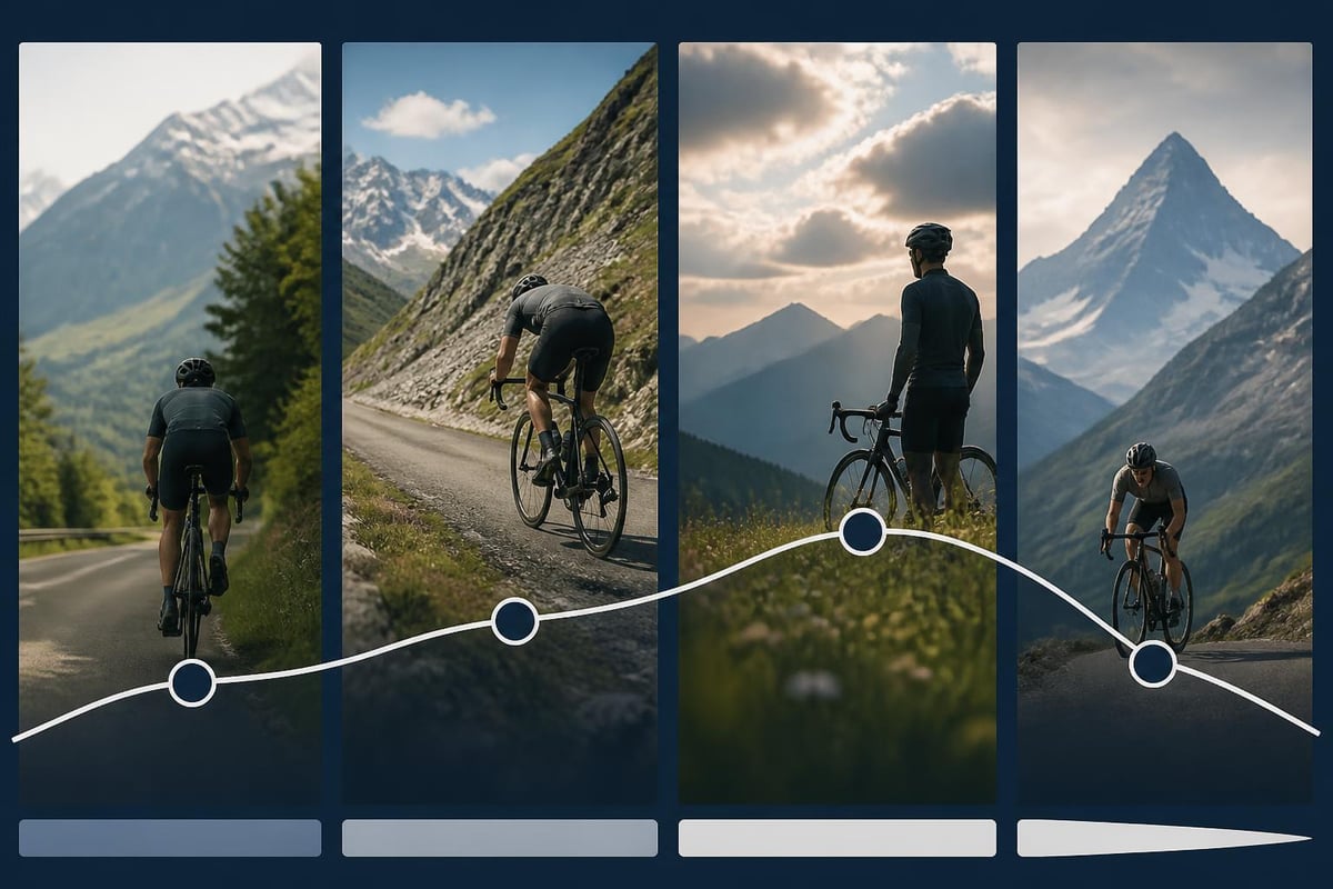 Training progression for the marmotte