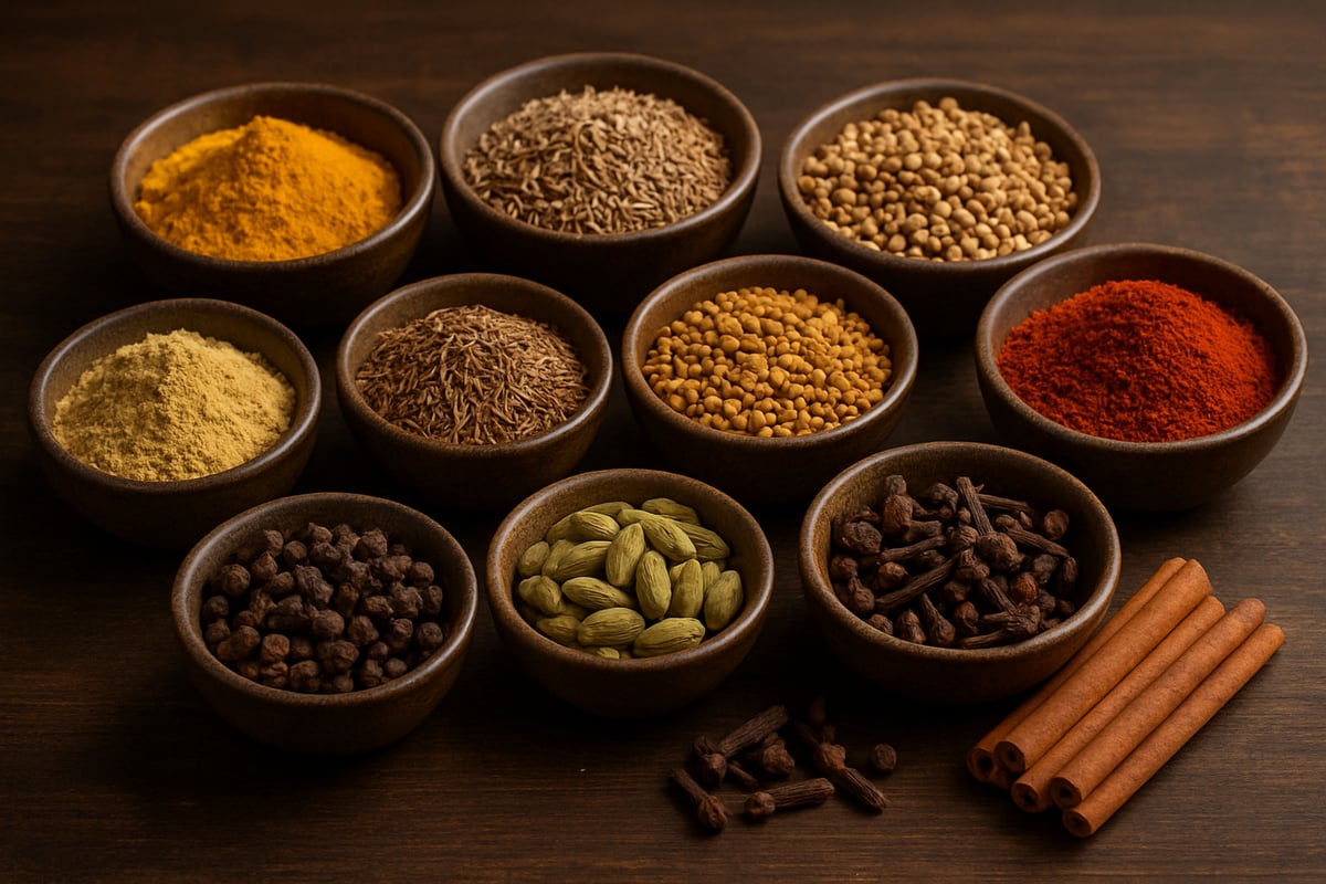 Les Épices Incontournables du Curry : Identification et Rôles