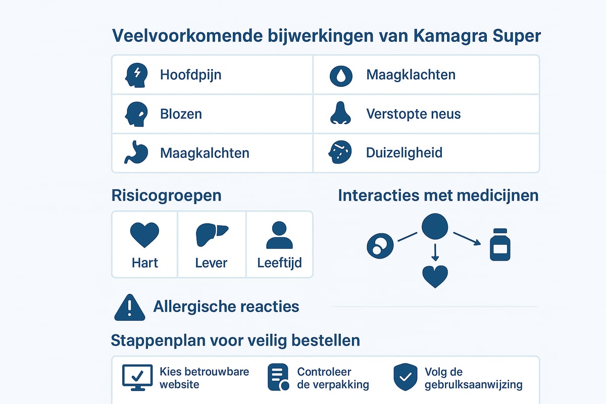 Veiligheid, Bijwerkingen en Risico’s van Kamagra