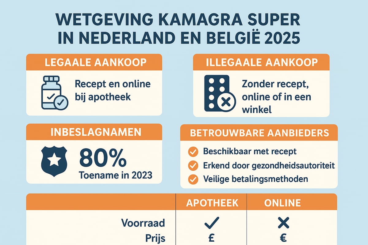 Kamagra en Wetgeving in 2025: Wat is Toegestaan?