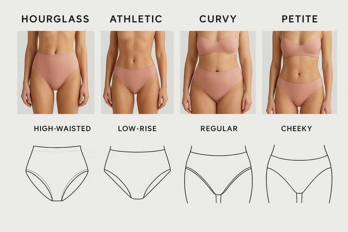 Bikini-Bottom Trends für verschiedene Figurtypen