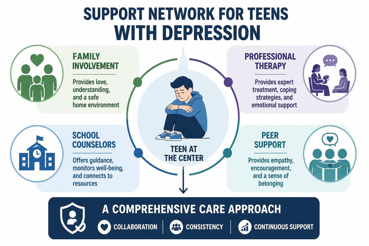 Teen depression support resources