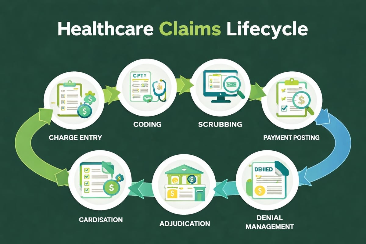 Claims processing workflow