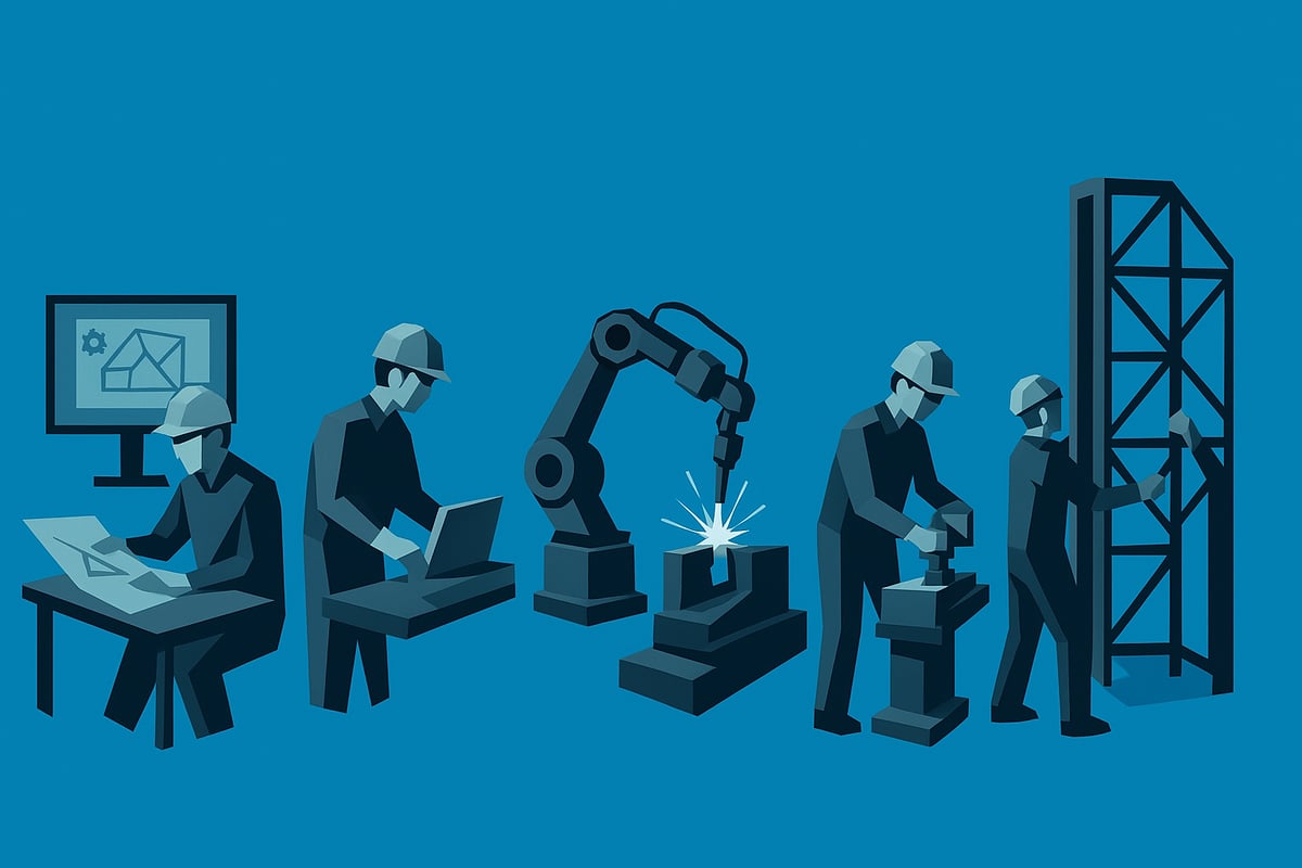 Step-by-Step Fabrication Process in Welding