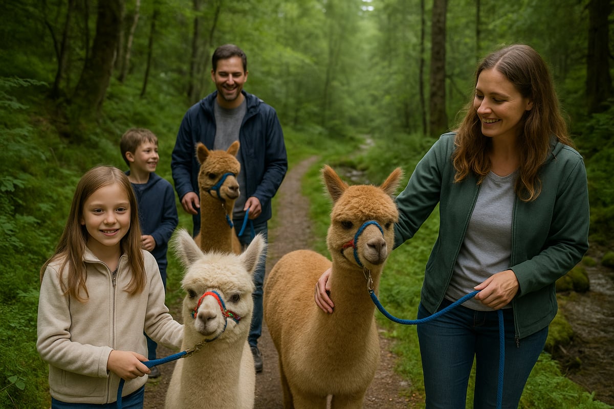 Hva Skjer Under En Alpakkavandring?