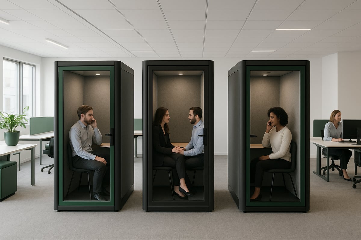 Key Benefits of Office Soundproof Booths
