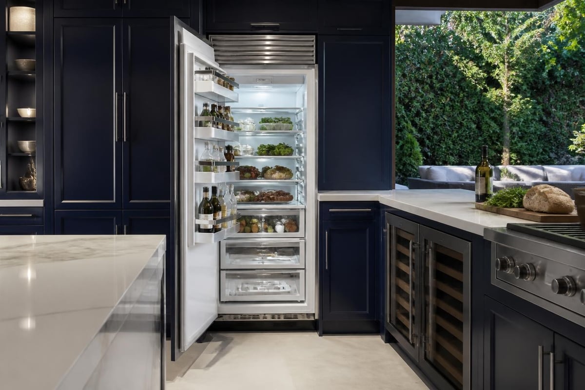 Sub-Zero kitchen integration